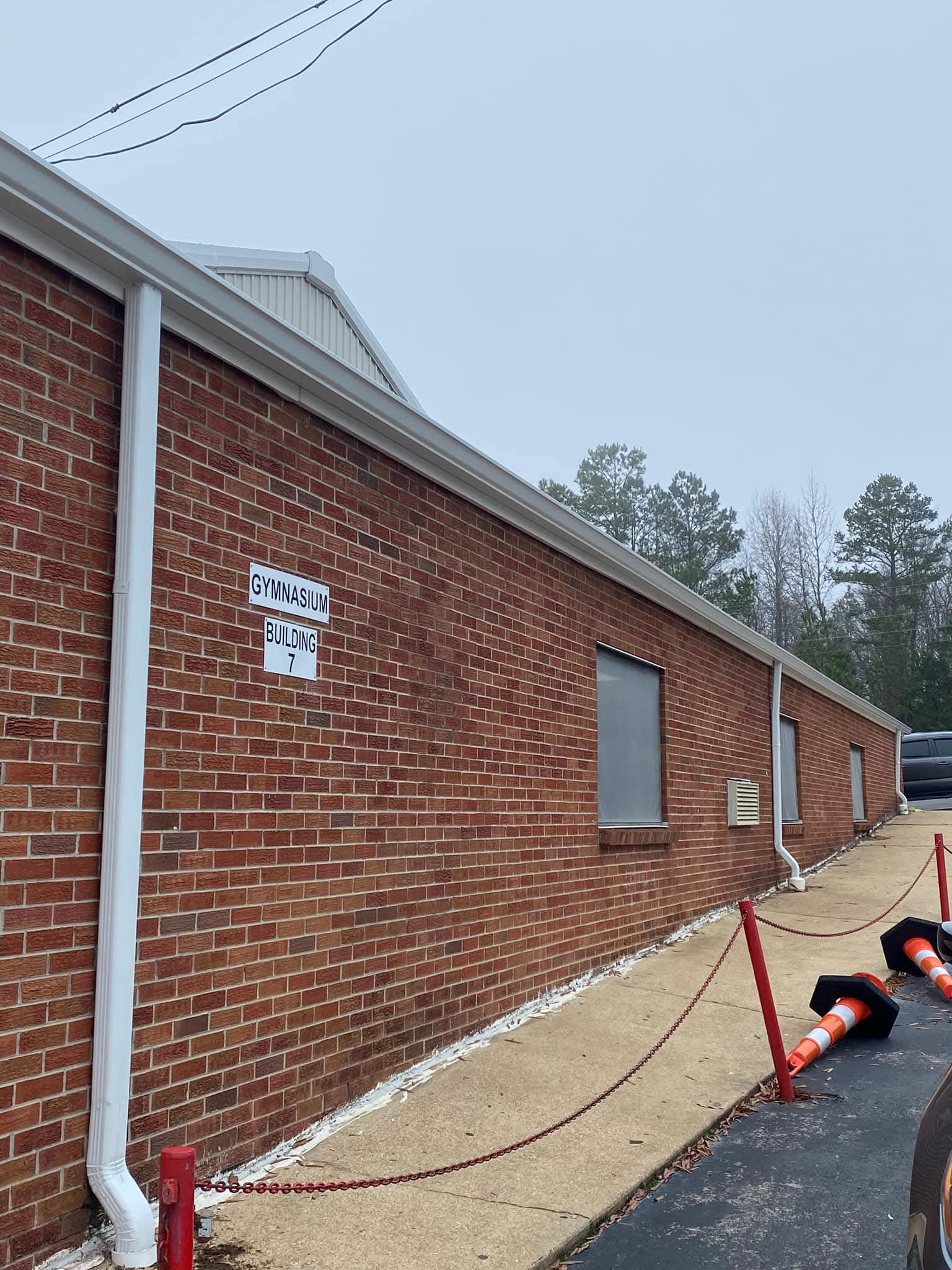 Commercial Gutter Installs project in Hernando, MS