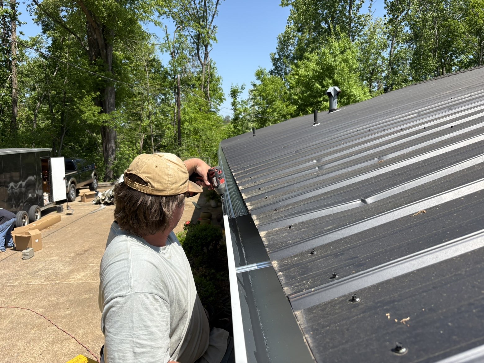 Gutter Guard Install